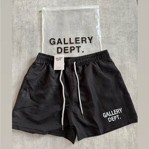Gallery Dept. Black Shorts